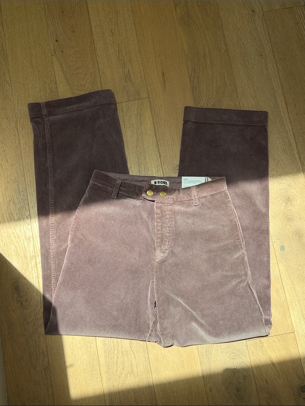 B Sides Corduroy Chino Tess Overdye